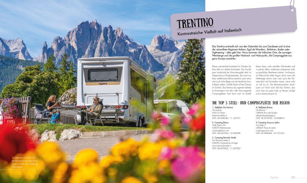 Beispielinhalt (Bild) Alpen, Täler, Wohnmobil