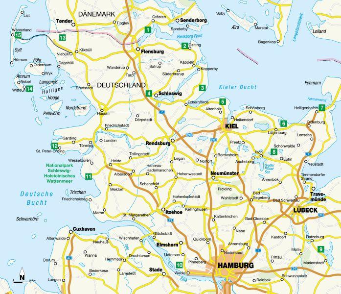 Beispielinhalt (Bild) Wochenend und Wanderschuh - Kleine Wander-Auszeiten in Schleswig-Holstein