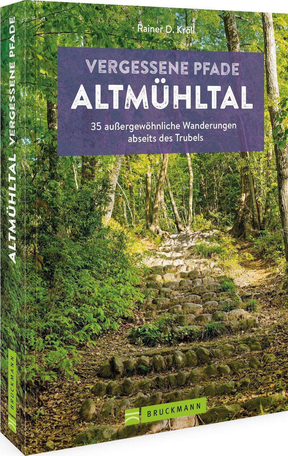 Vorderes Coverbild Vergessene Pfade Altmühltal