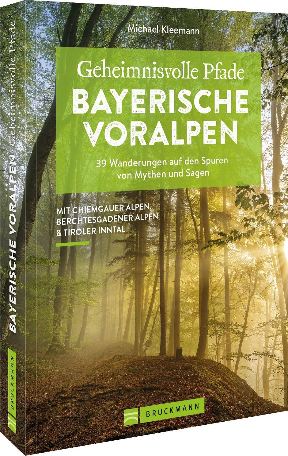 Vorderes Coverbild Geheimnisvolle Pfade Bayerische Voralpen