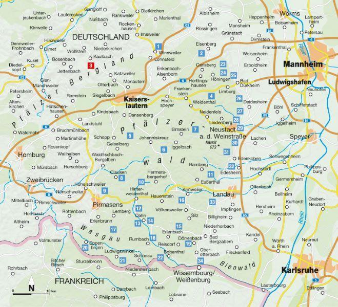 Beispielinhalt (Bild) Mystische Pfade Pfalz