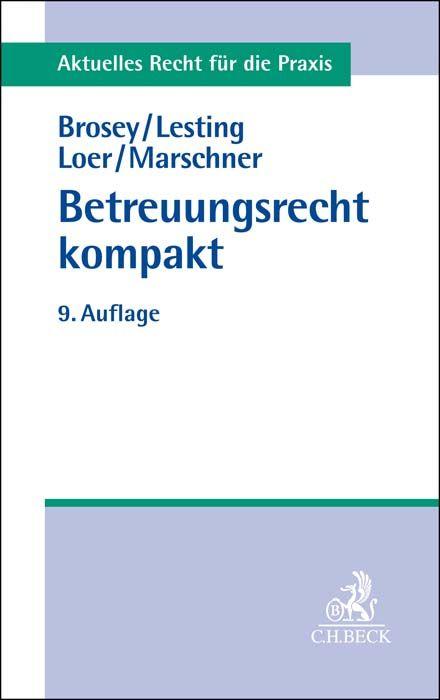 Vorderes Coverbild Betreuungsrecht kompakt