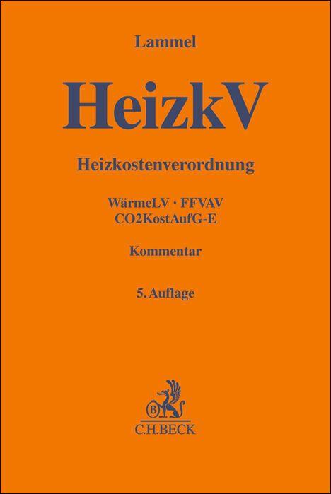Vorderes Coverbild Heizkostenverordnung