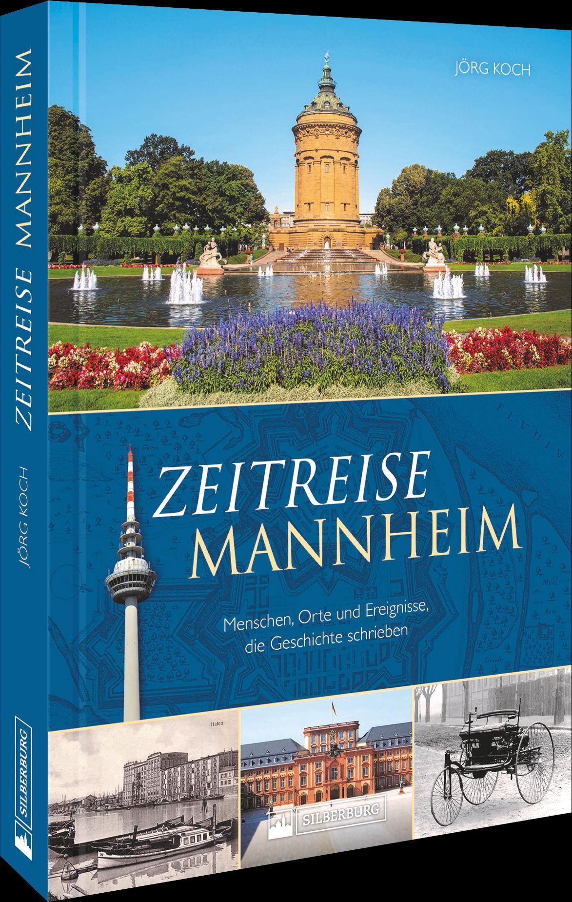 Vorderes Coverbild Zeitreise Mannheim