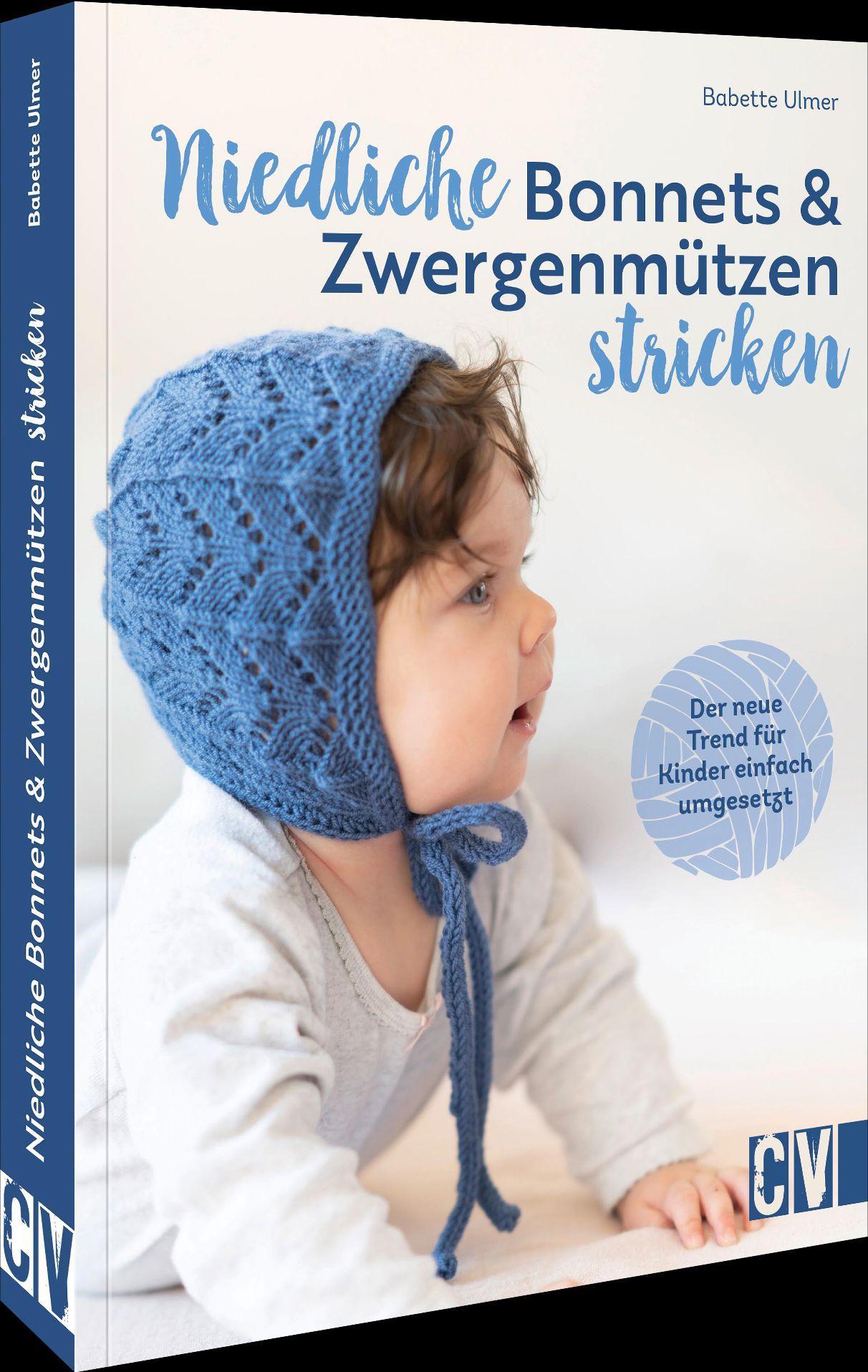 Vorderes Coverbild Niedliche Bonnets und Zwergenmützen stricken