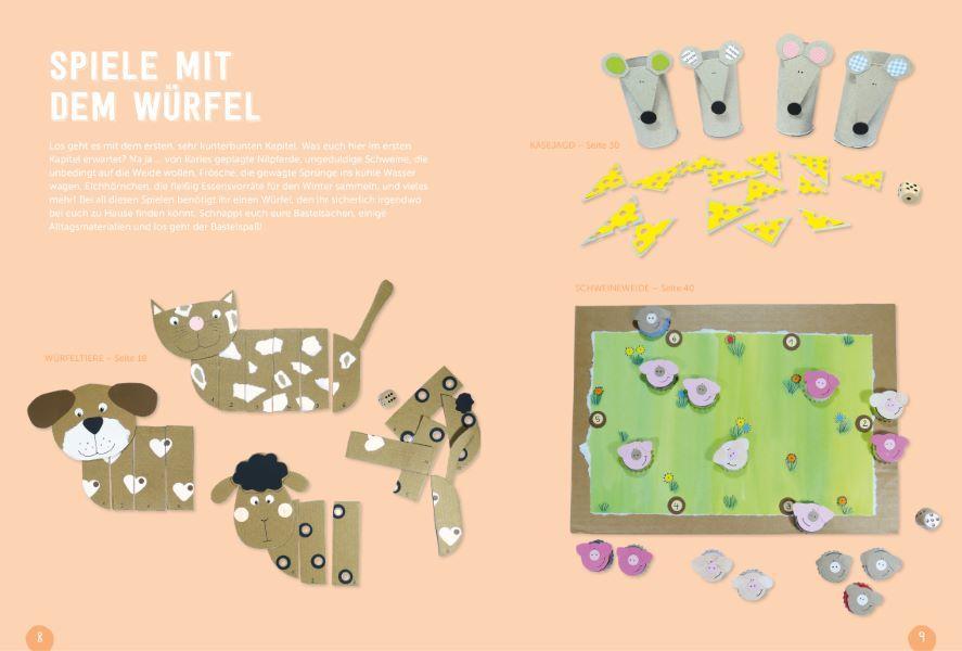 Beispielinhalt (Bild) Erst basteln, dann spielen!