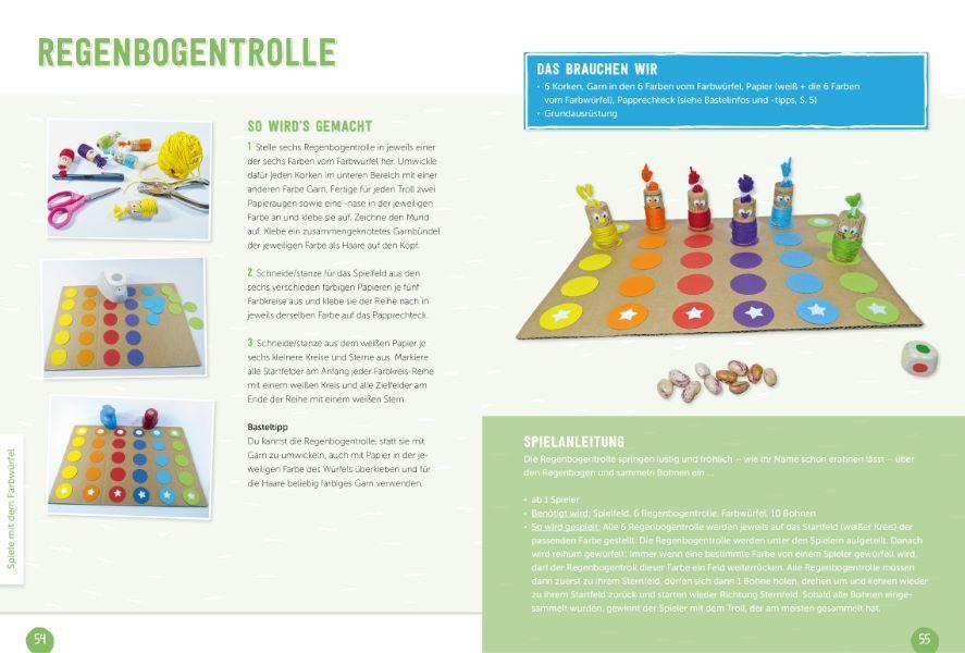 Beispielinhalt (Bild) Erst basteln, dann spielen!