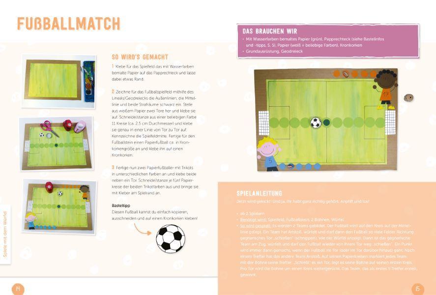 Beispielinhalt (Bild) Erst basteln, dann spielen!