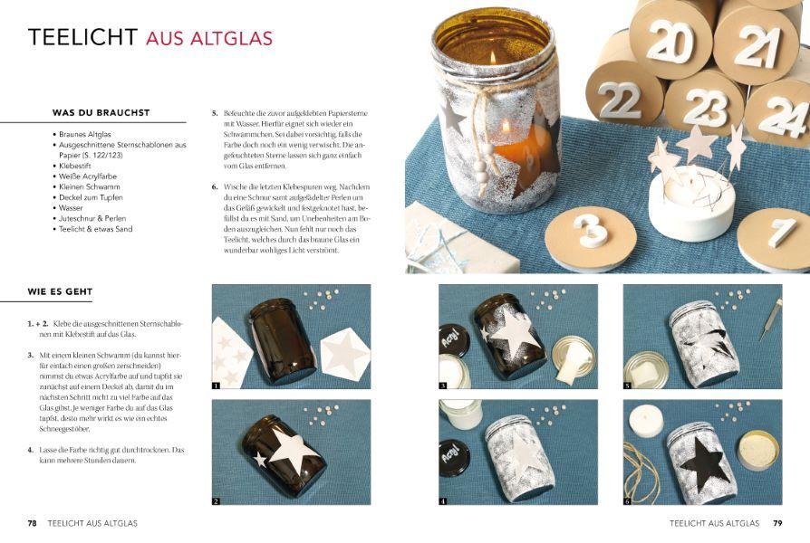 Beispielinhalt (Bild) Weihnachtssterne - einfach nachhaltig