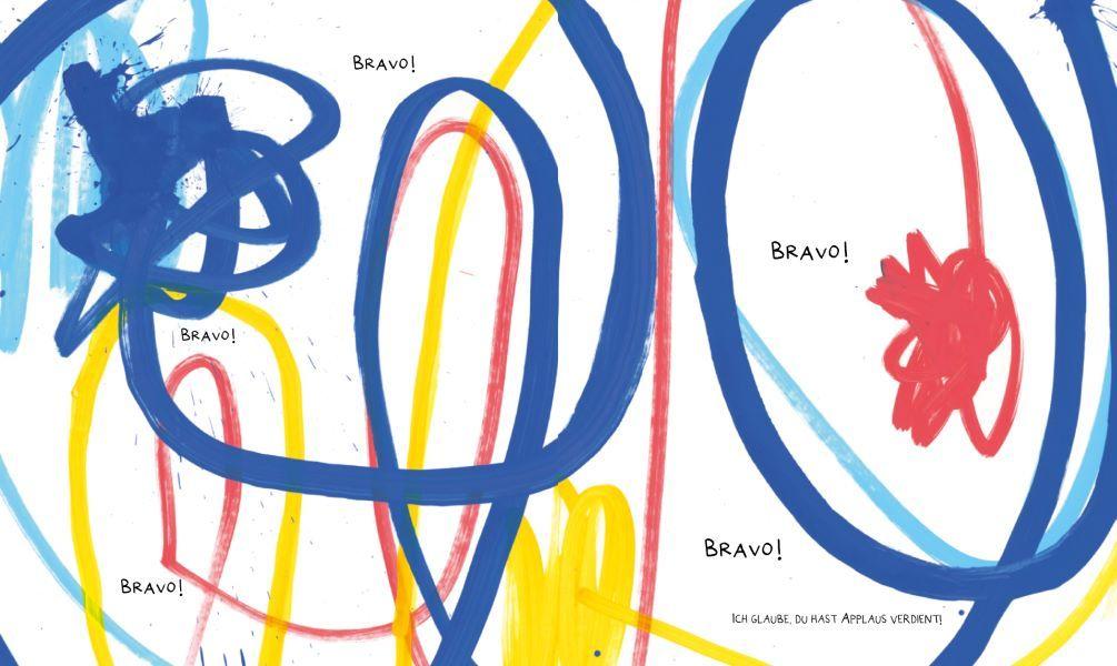 Beispielinhalt (Bild) Tanz der Hände - das Mitmach Buch