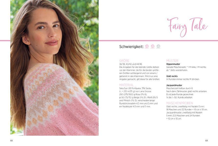 Beispielinhalt (Bild) Norweger mit Rundpassen stricken