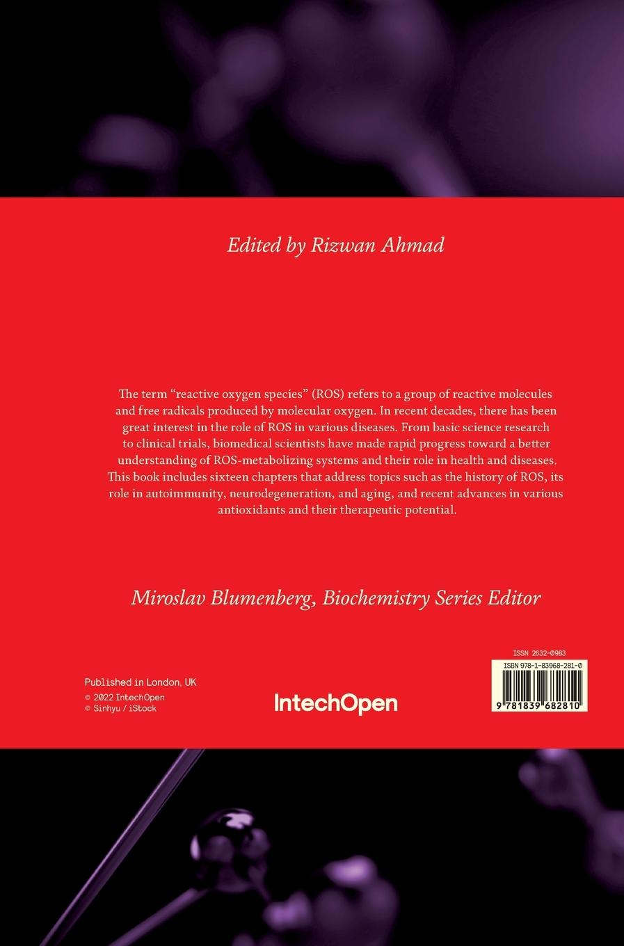 Rückseitencover Reactive Oxygen Species