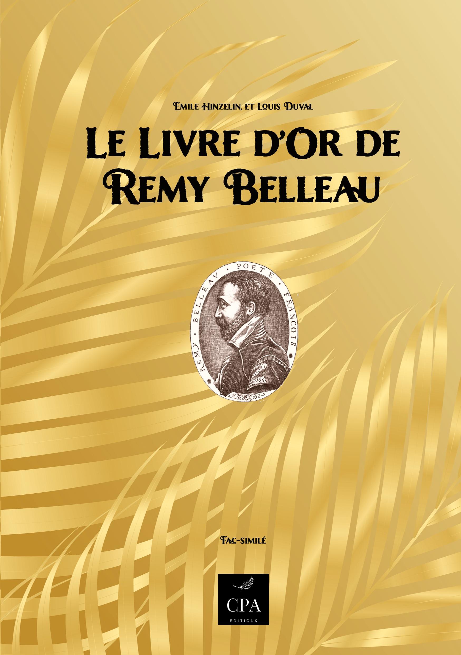 Vorderes Coverbild Le livre d'or de Remy Belleau