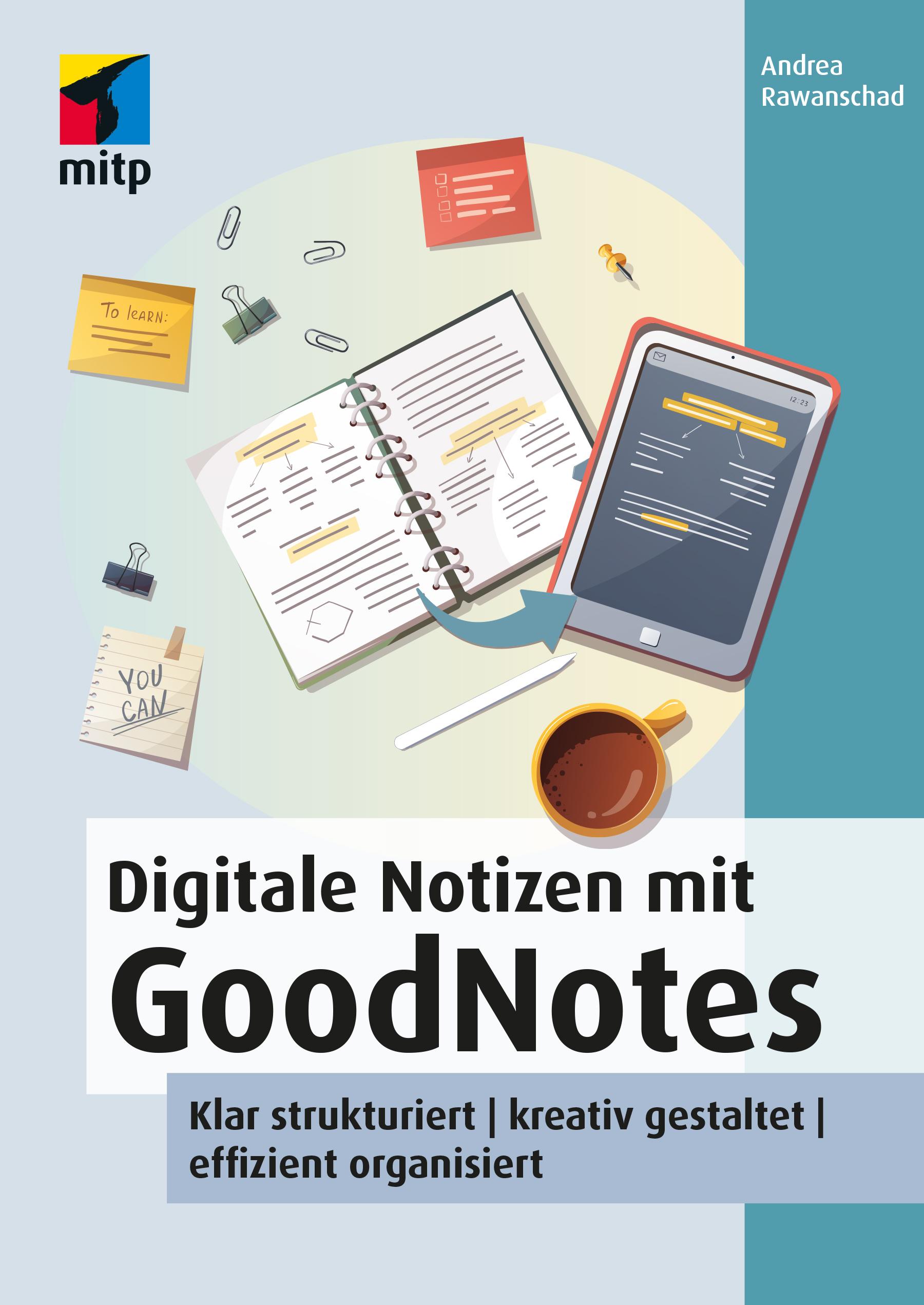 Vorderes Coverbild Digitale Notizen mit GoodNotes