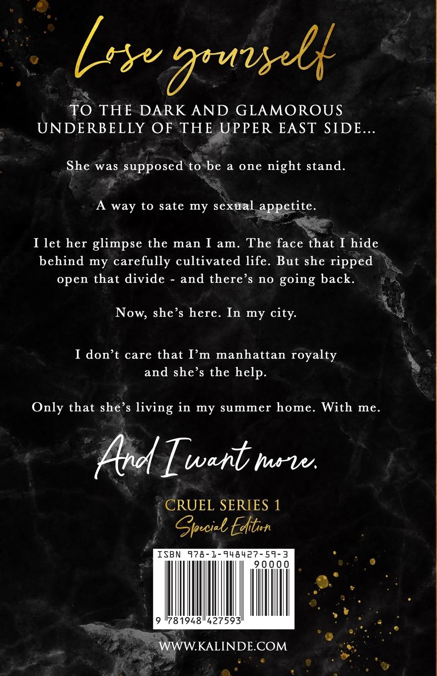 Rückseitencover Cruel Money (Special Edition)