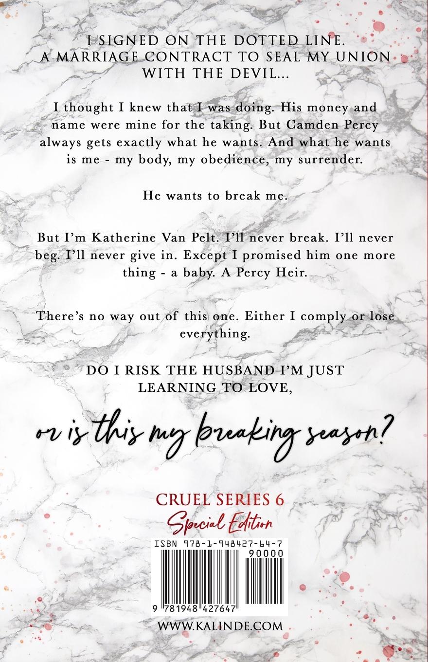 Rückseitencover Cruel Marriage (Special Edition)