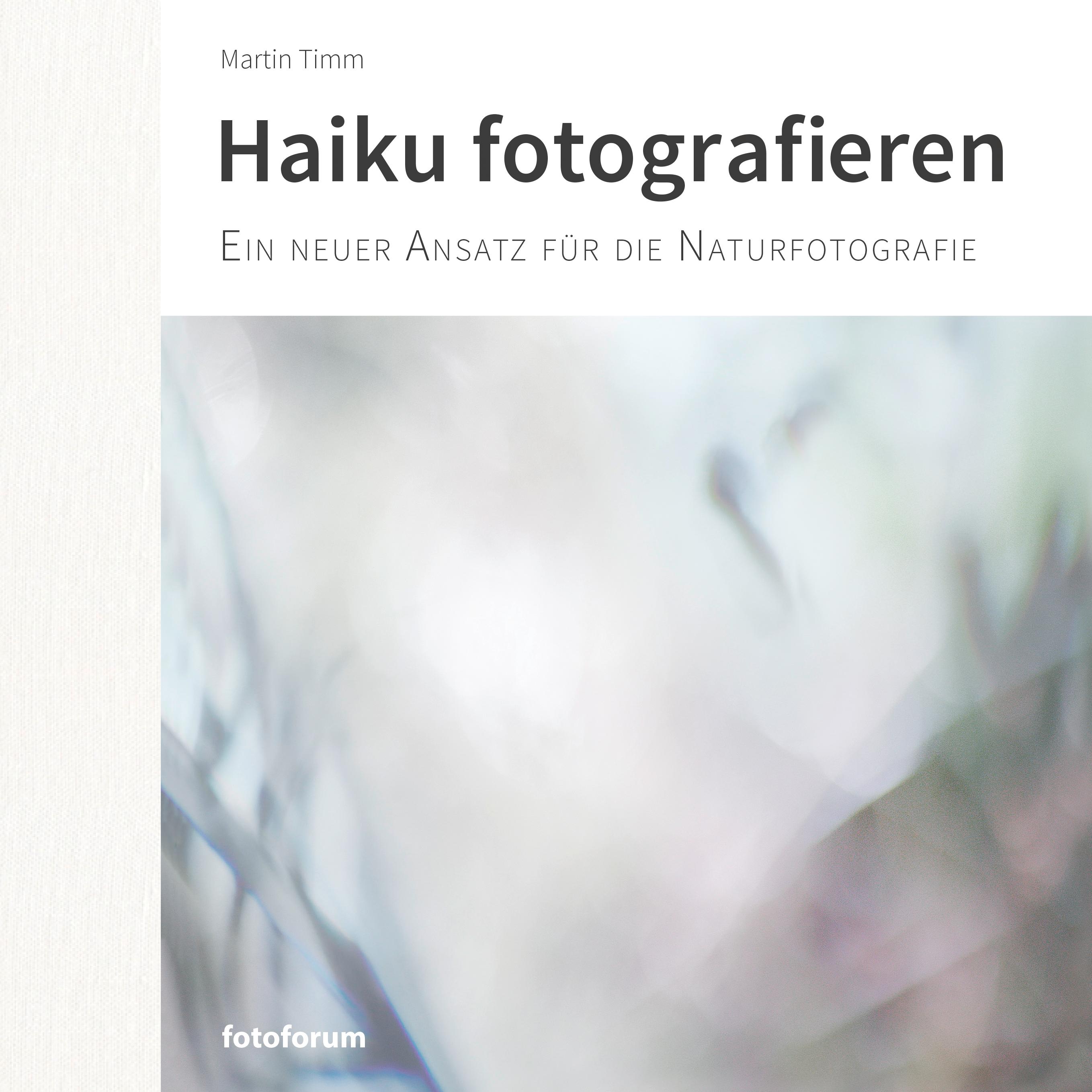 Vorderes Coverbild Haiku fotografieren