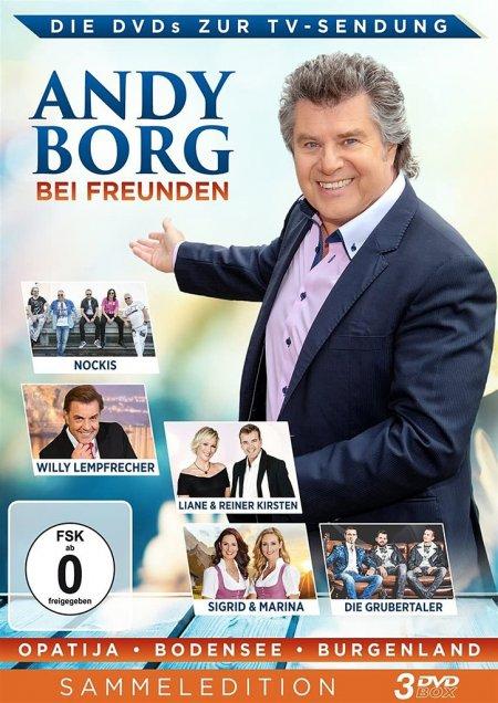 Vorderes Coverbild Andy Borg Bei Freunden - Opatija - Bodensee - Burgenland