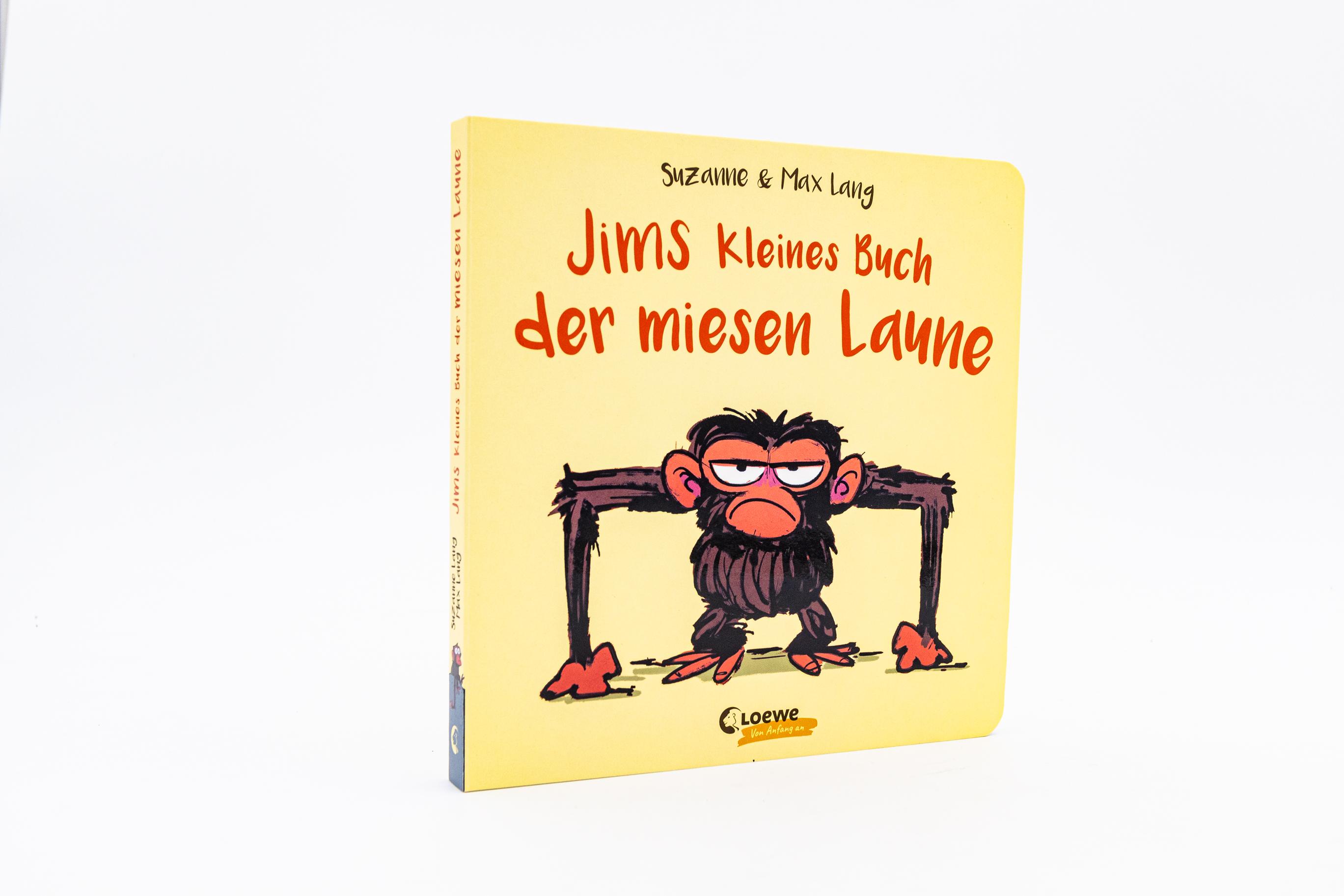 Beispielinhalt (Bild) Jim ist mies drauf (Pappbilderbuch)