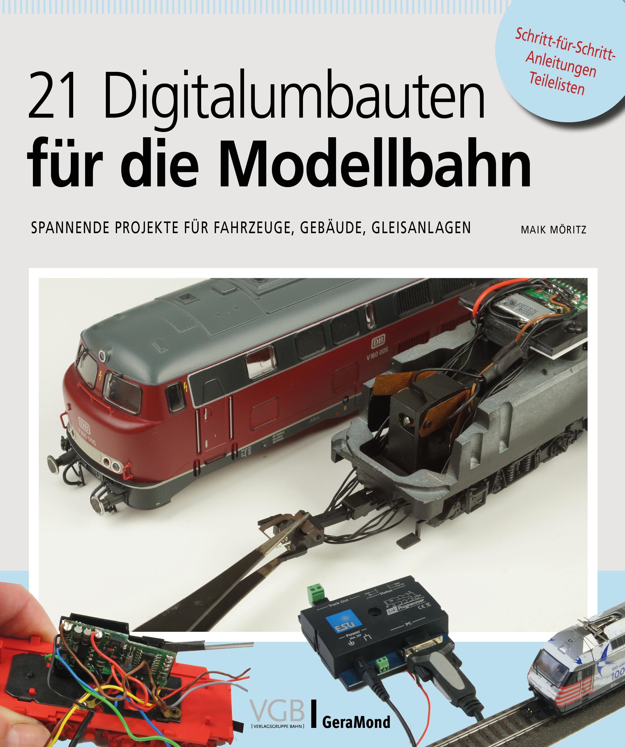 Vorderes Coverbild 21 Digitalumbauten für die Modellbahn