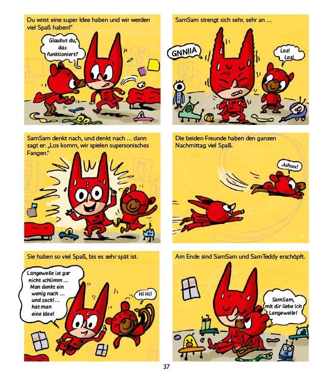 Beispielinhalt (Bild) SamSam Band 1