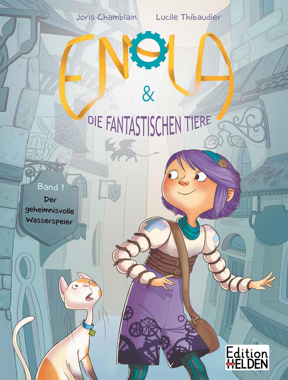 Vorderes Coverbild Enola & die fantastischen Tiere