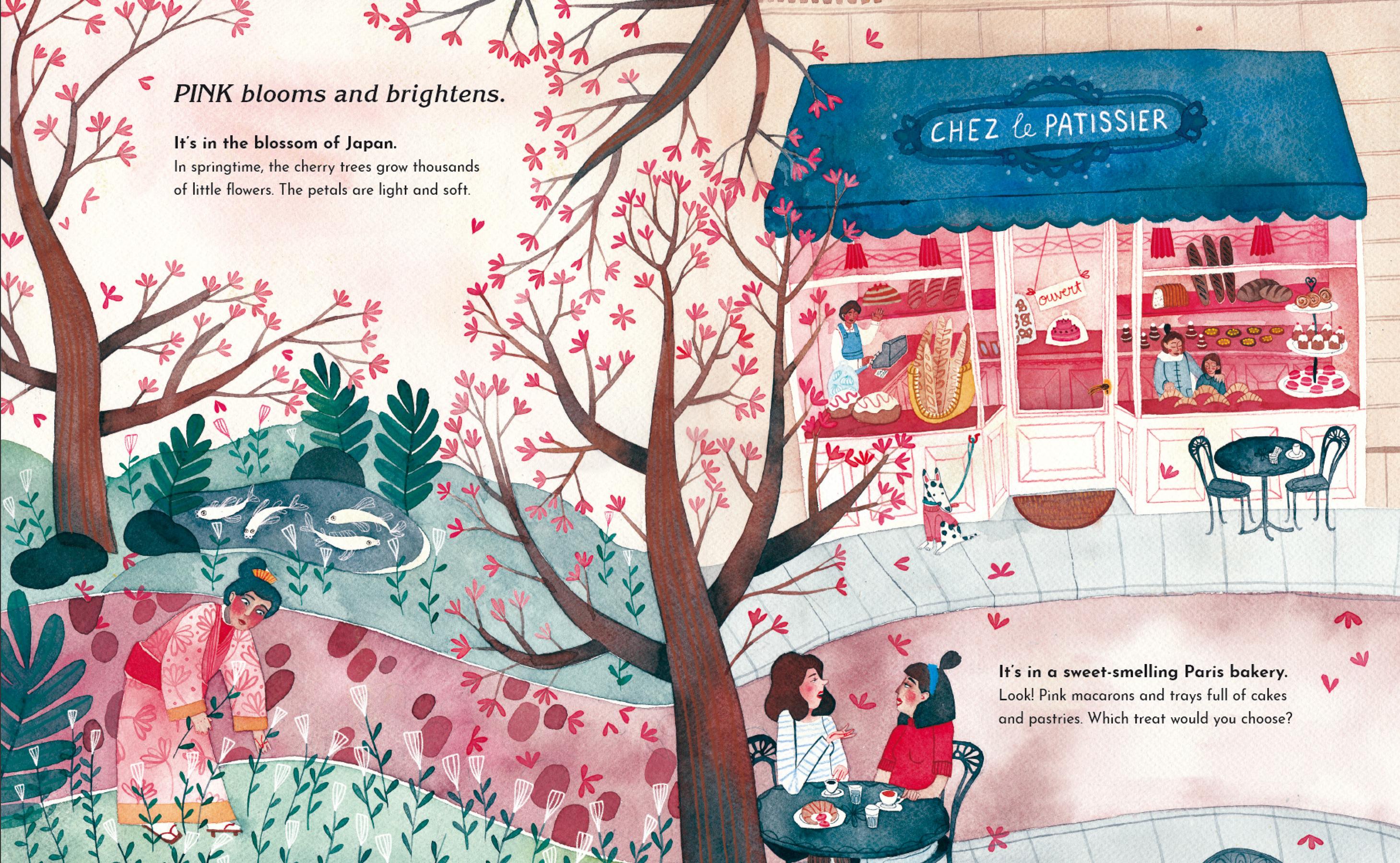 Beispielinhalt (Bild) Eine Welt, viele Farben