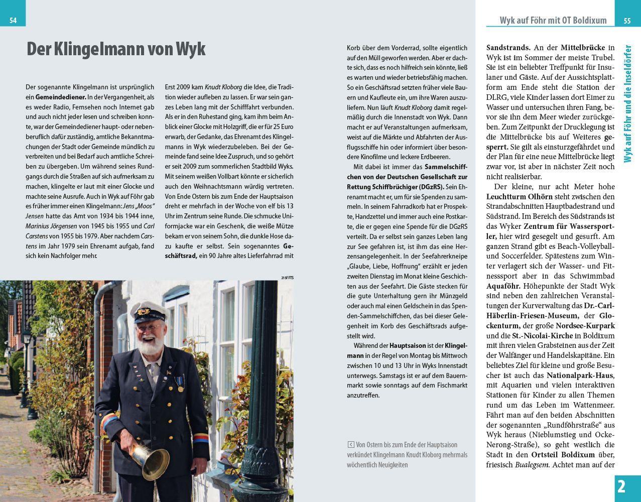 Beispielinhalt (Bild) Reise Know-How Reiseführer Föhr