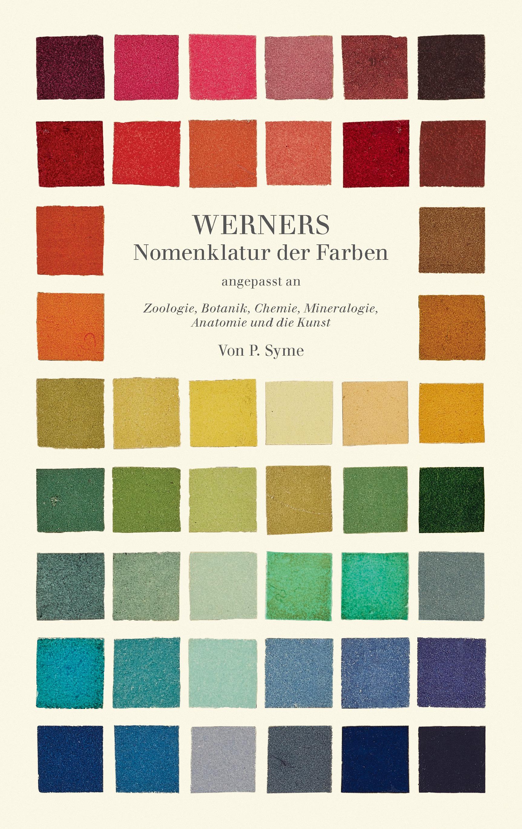 Vorderes Coverbild Werners Nomenklatur der Farben