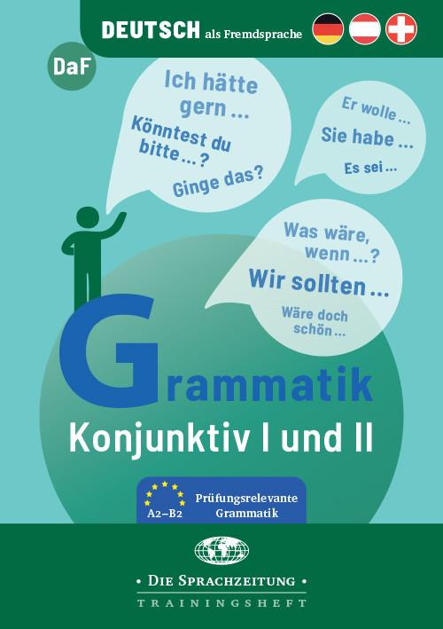 Vorderes Coverbild Grammatik: Konjunktiv I und II