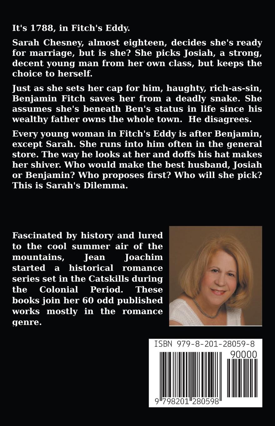 Rückseitencover Sarah's Dilemma