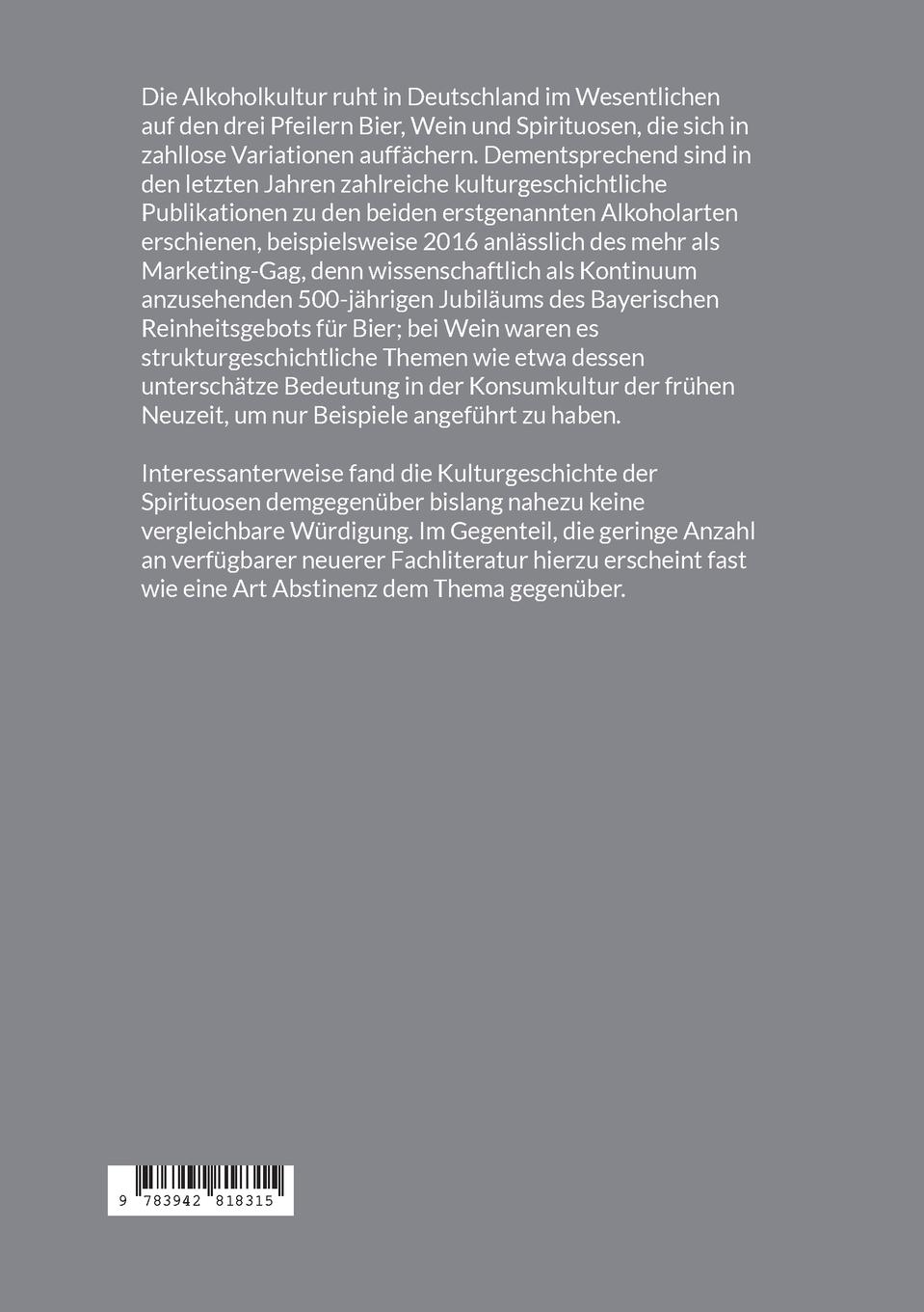 Rückseitencover Schnaps