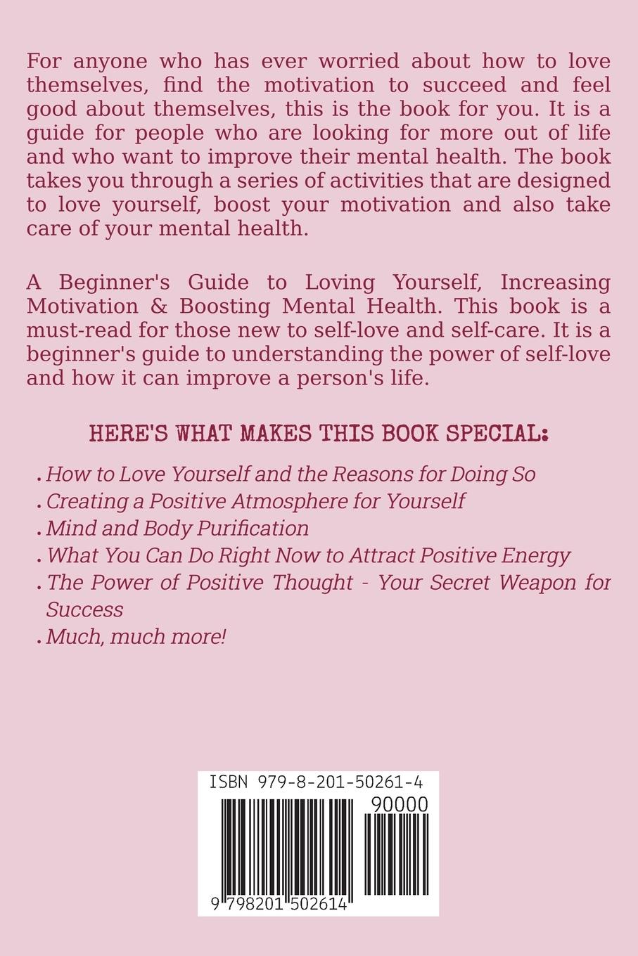 Rückseitencover Be Good to Yourself