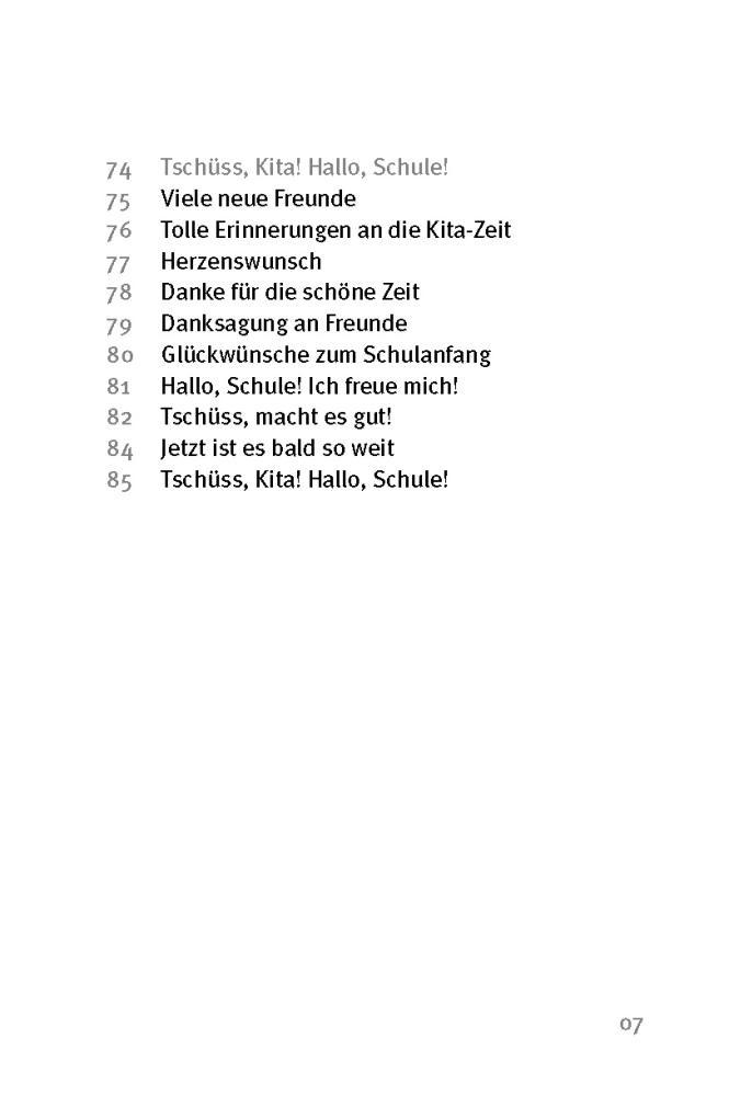 Beispielinhalt (Bild) Die 50 besten Spiele für die Vorschule und den Übergang
