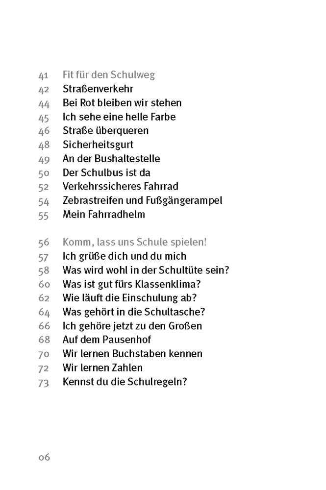 Beispielinhalt (Bild) Die 50 besten Spiele für die Vorschule und den Übergang