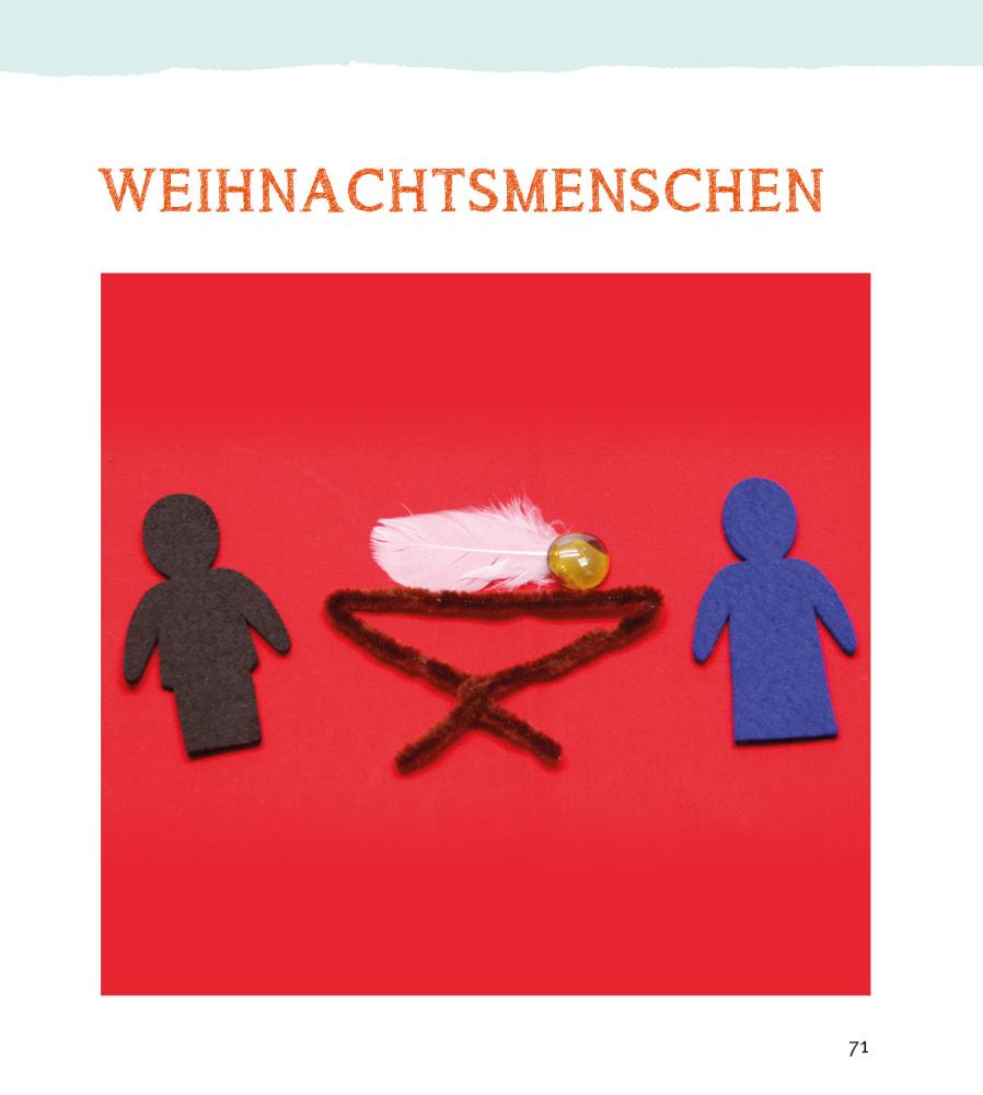 Beispielinhalt (Bild) Advent und Weihnachten mit Legematerial gestalten