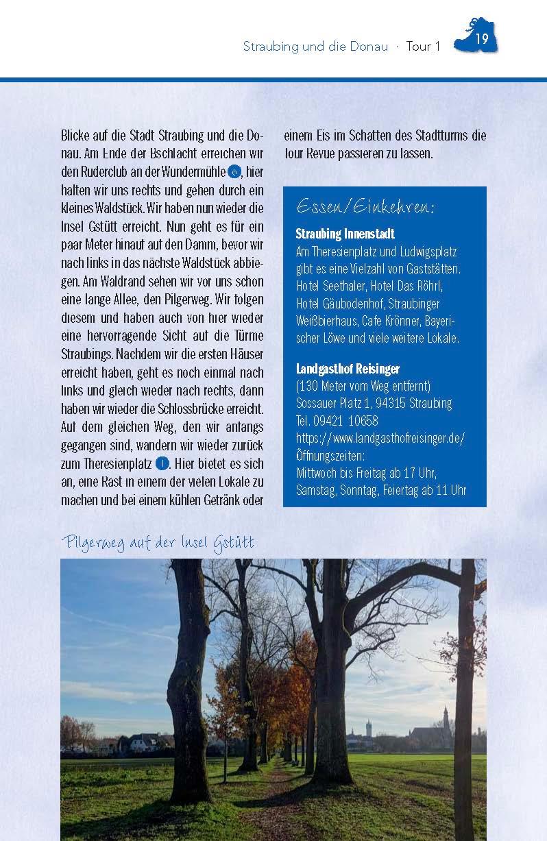 Beispielinhalt (Bild) Wanderführer Straubing-Bogen