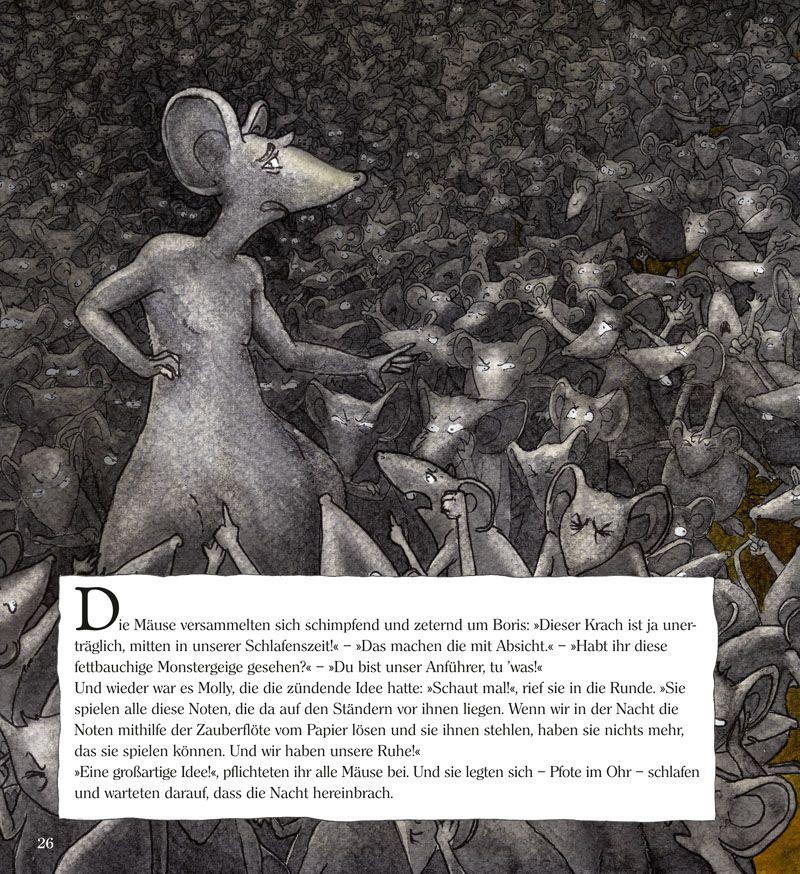 Beispielinhalt (Bild) Die Orchestermäuse