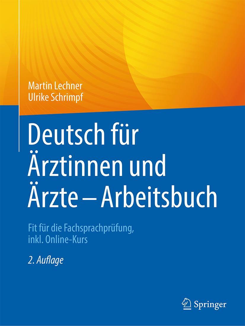Vorderes Coverbild Deutsch für Ärztinnen und Ärzte - Arbeitsbuch