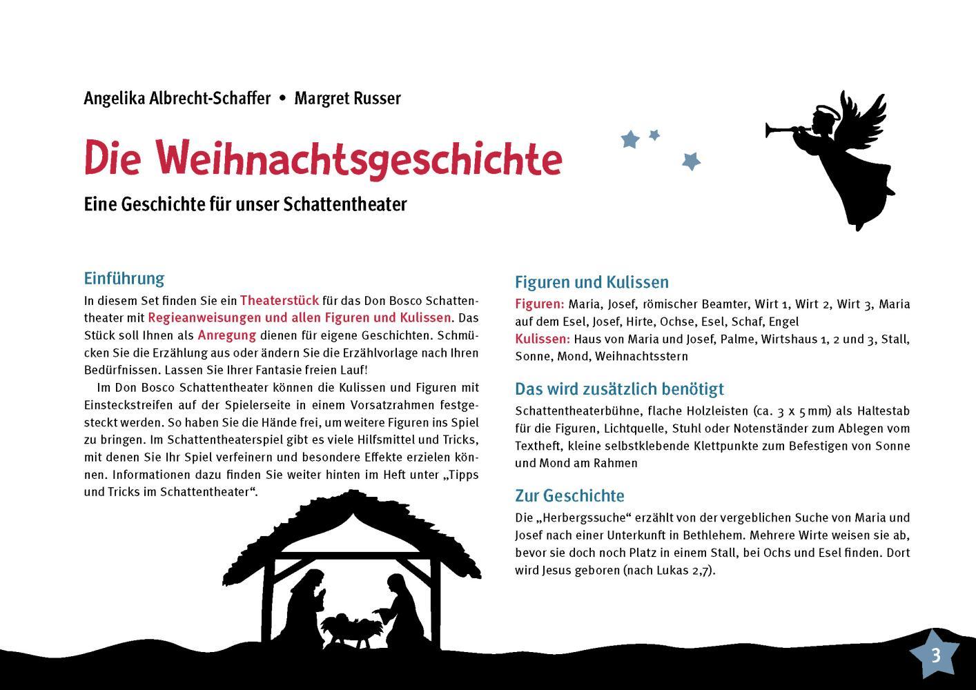 Beispielinhalt (Bild) Die Weihnachtsgeschichte