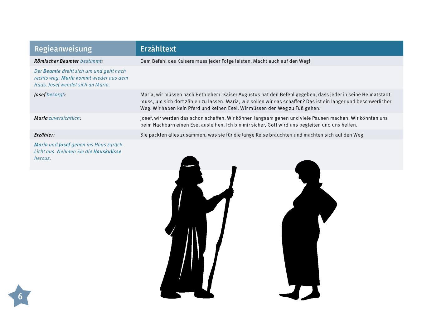 Beispielinhalt (Bild) Die Weihnachtsgeschichte