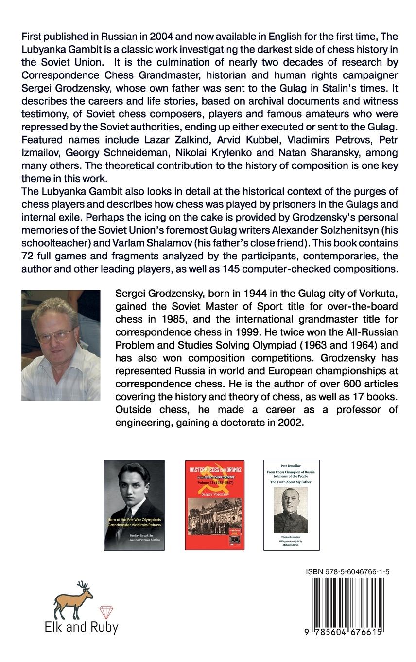 Rückseitencover The Lubyanka Gambit