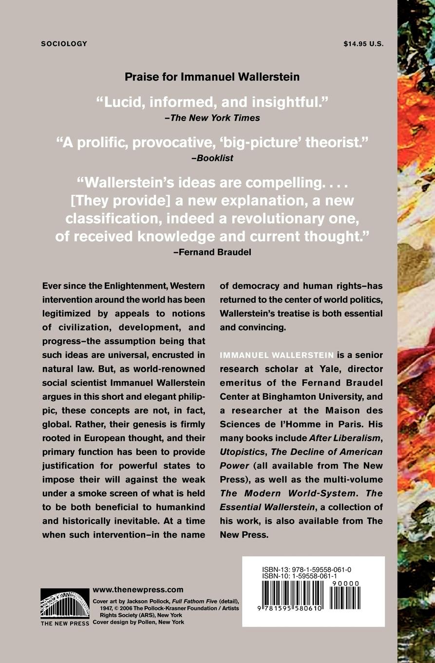 Rückseitencover European Universalism