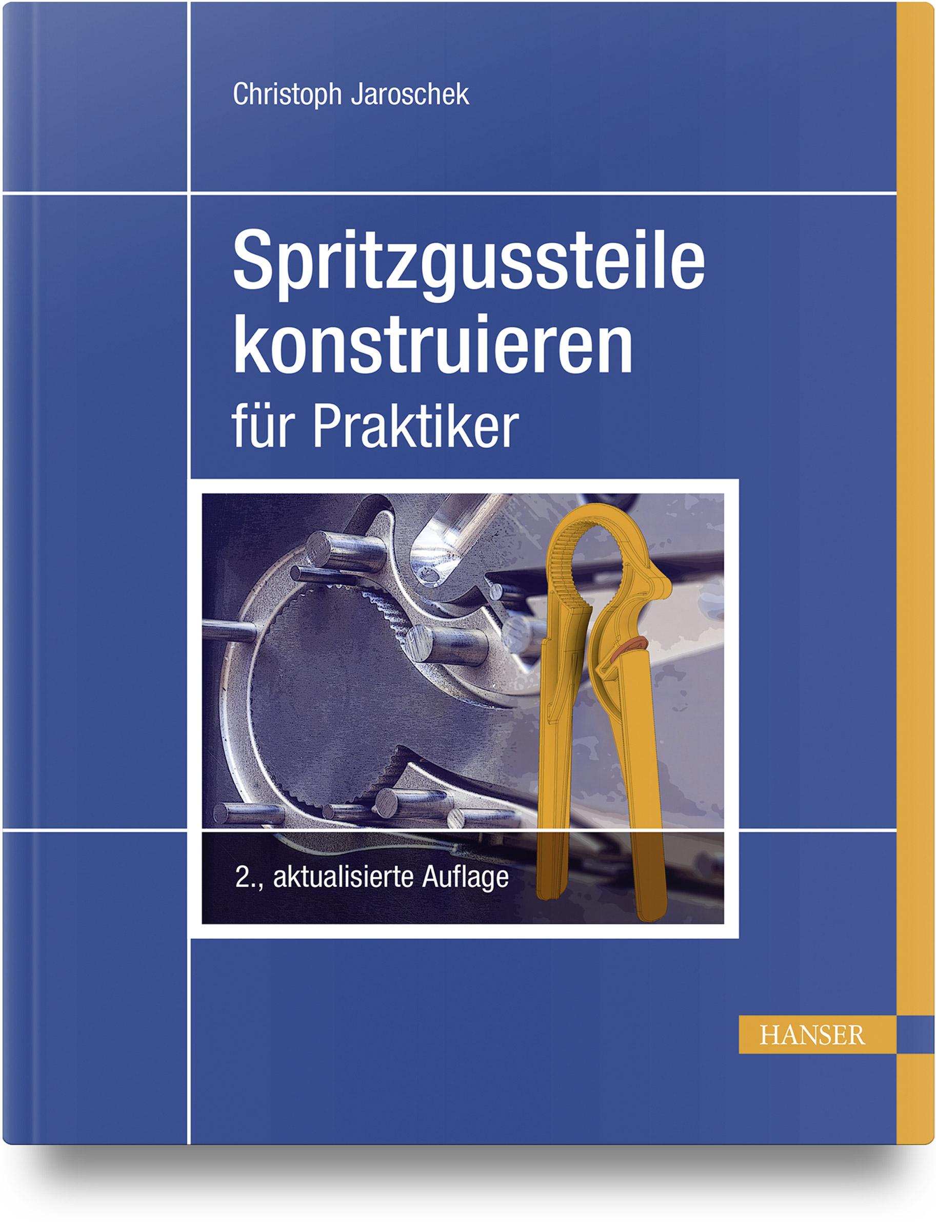 Vorderes Coverbild Spritzgussteile konstruieren
