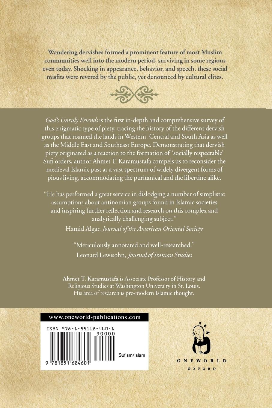 Rückseitencover God's Unruly Friends