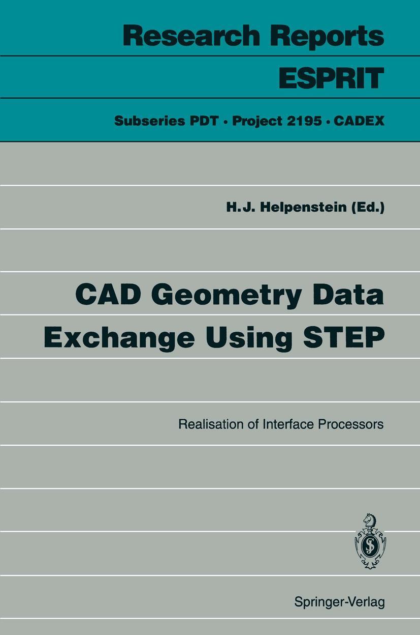 Vorderes Coverbild CAD Geometry Data Exchange Using STEP