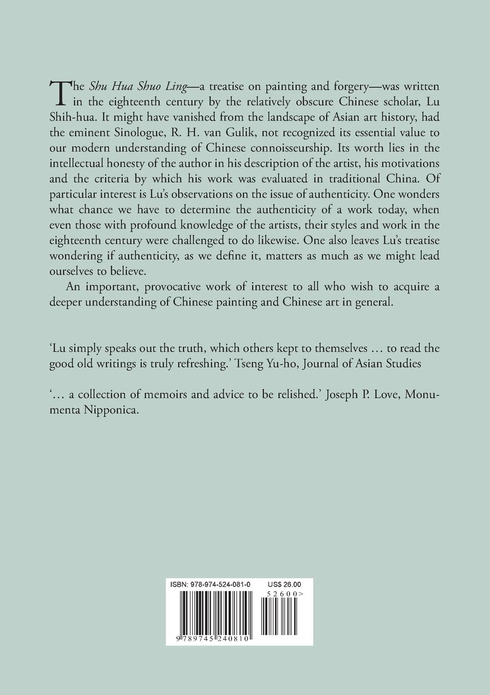 Rückseitencover Scrapbook for Chinese Collectors