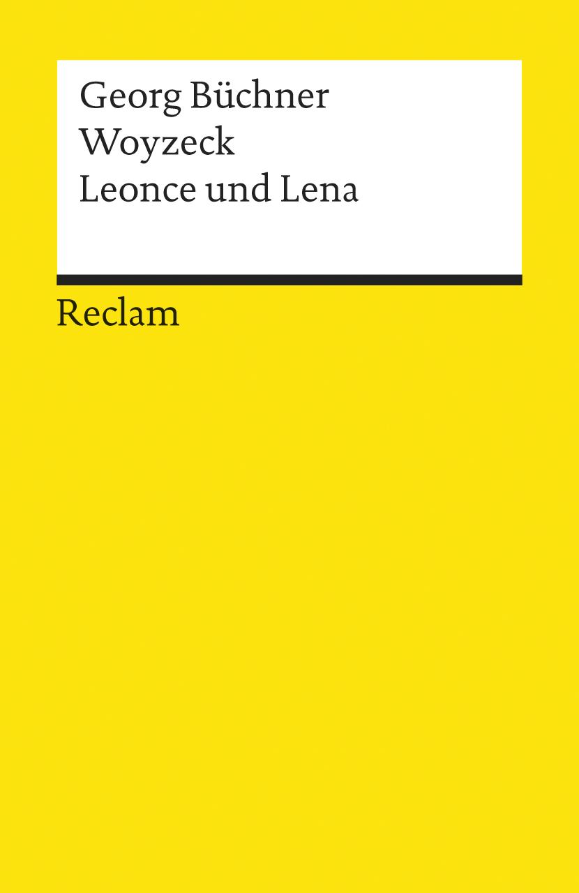 Vorderes Coverbild Woyzeck /Leonce und Lena