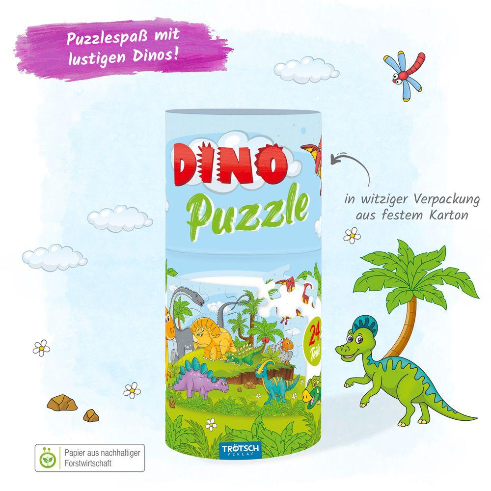 Beispielinhalt (Bild) Trötsch Puzzle Dinosaurier