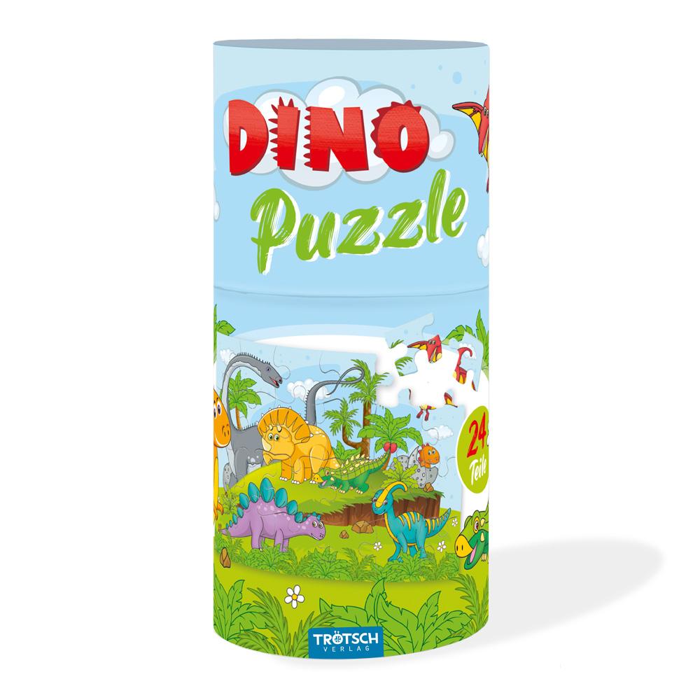Vorderes Coverbild Trötsch Puzzle Dinosaurier